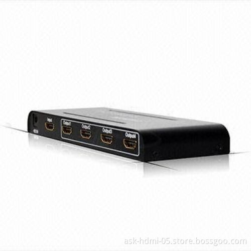 HDMI Splitter, 1 x 4, 1.4V Voltage, 5V DC/3A Power Supply